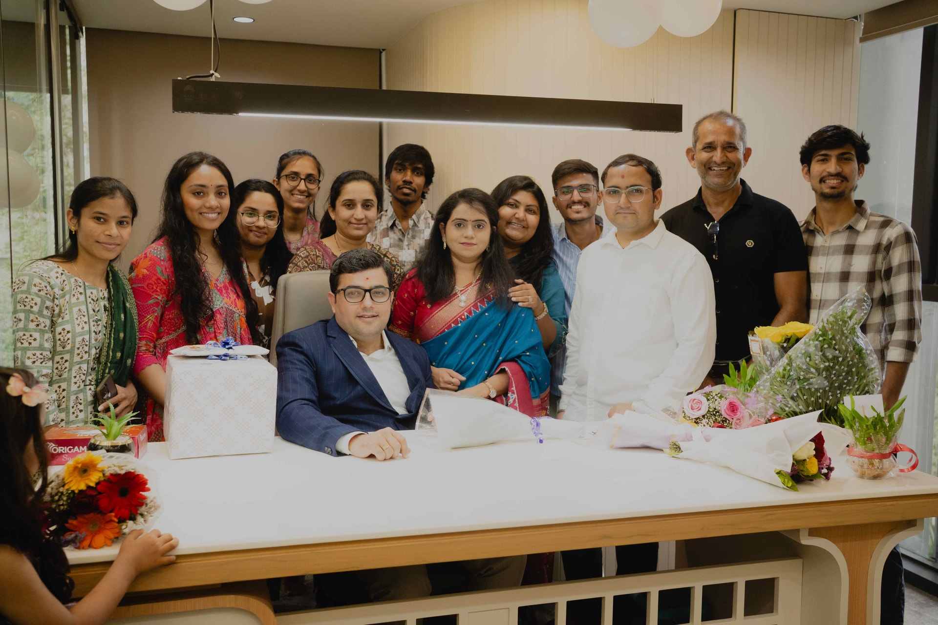 Pujara & Co office at A-309 Privilon, Behind Iskcon Temple, Ambli Road, Satellite, Ahmedabad